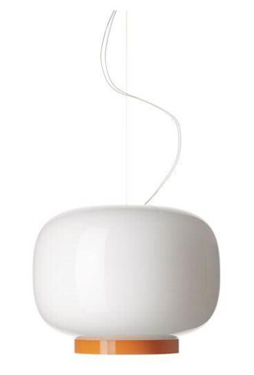 Foscarini Chouchin Reverse Taklampe Hvit & Oransje