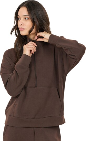 Athlecia Jillnana W Half Zip   Brown   38