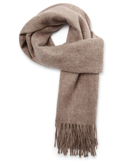 Bruun & Stengade Bs Kemsley Scarf - Brown - ONE SIZE