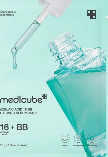 Medicube Medicube - Azelaic Acid 16 Bb Calming Serum Mask (1Pcs.) - CLEAR - 1 PCS