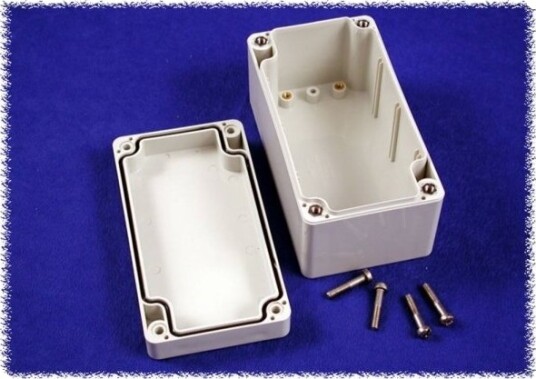 Hammond Electronics 1554D2gy Universalskap 120 X 65 X 60 Polykarbonat Grå 1 Stk