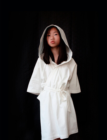 Marooms Nature Bathrobe White 110 122