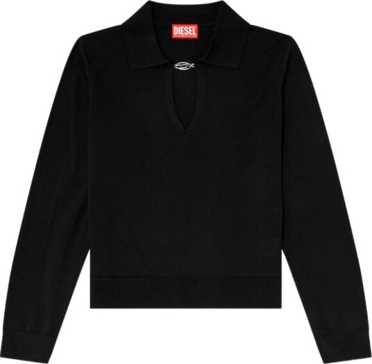 Diesel Dame Strikkevarer Svart M,