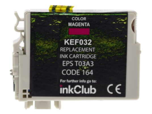 inkClub KEF032 Blekkpatron, erstatter Epson 603XL, magenta, 400 sider