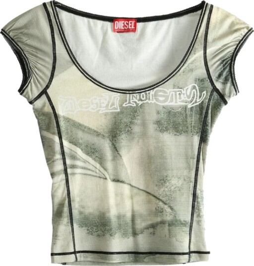 Diesel Dame Topper Flerfarget L,