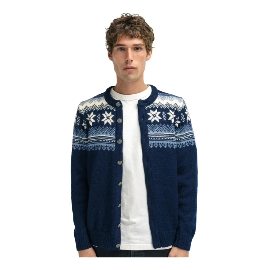 Dale of Norway Herre Strikkevarer Blå 2XL,