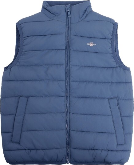 Gant Kids Lightweight Quilted Vest   VINTAGE BLUE   140