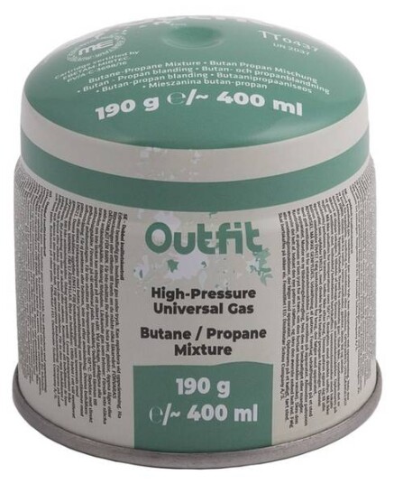 Osjord Gassboks 190gram 400ml outfit Osjord Gassboks 190gram 400ml outfit