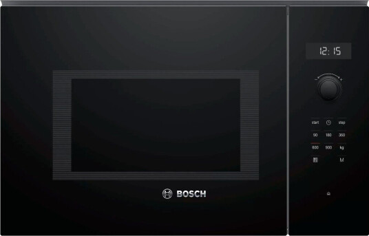 Bosch Serie 6 BFL554MB0 - Mikrobølgeovn - innebygd - 25 liter - 900 W - svart Bosch Serie 6 BFL554MB0 - Mikrobølgeovn - innebygd - 25 liter - 900 W - svart