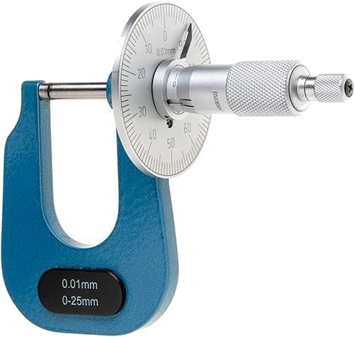 Format Bygelmikrometer Tynnplatemåling Visartavle 0 15mm