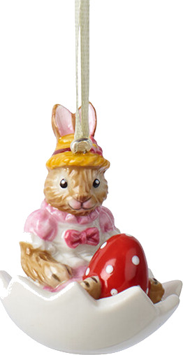 Villeroy & Boch Bunny Tales påskeornament Anna i egg 5,5 cm Villeroy & Boch Bunny Tales påskeornament Anna i egg 5,5 cm