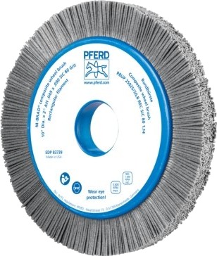 Pferd 79183739 Slipebørste Universell Silisiumkarbid 3600 Rpm Rund 5,08 Cm