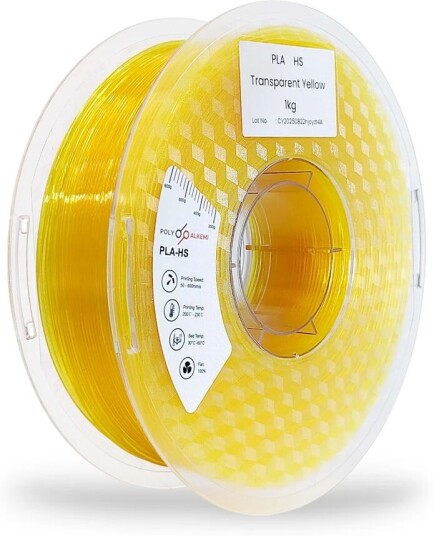 Polyalkemi Pla Hs Transparent Transparent Yellow