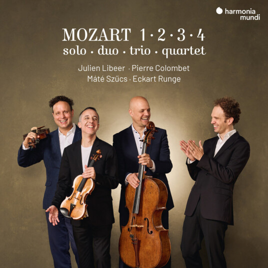 Julien Libeer Mozart 1 2 3 4 Solo Duo Trio Quartet CD