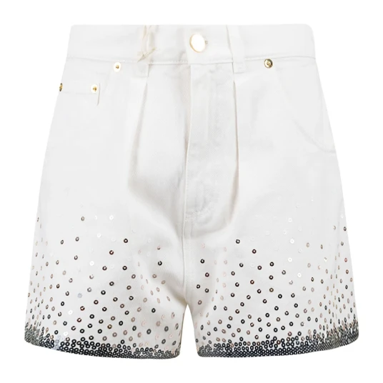 Alberta Ferretti Dame Shorts Hvit XS,