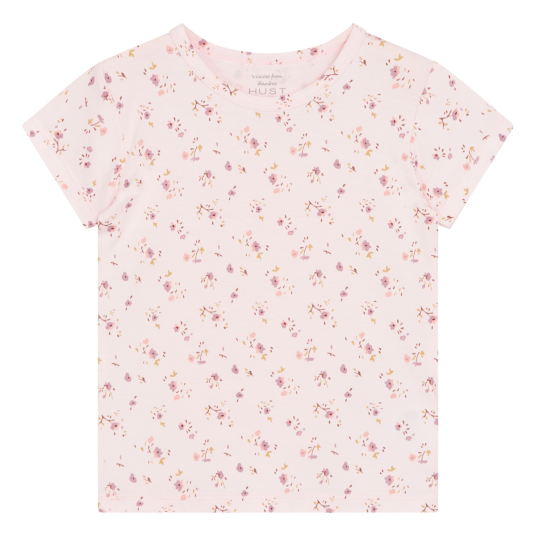 Hust and Claire - T-skjorte Bambus Austin Merry Rose Morning - 134