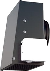 Östberg RS 100 C1 EC Fraluftsvifte for yttervegg Ø 100 mm Ventilasjon