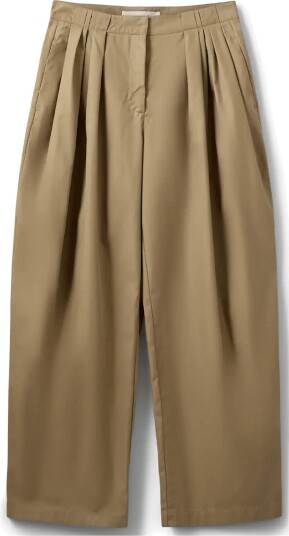 Sofie Schnoor Tamarasw Barrel Trousers Beige 40