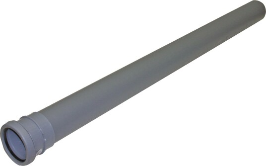 Pipelife 070045 Avløpsrør med 1 muffe 75 x 2000 mm Innendørsavløp
