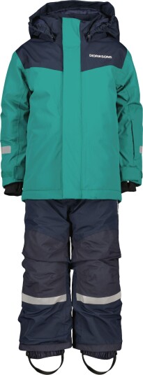 Didriksons Skare Skisett Petrol Green 90