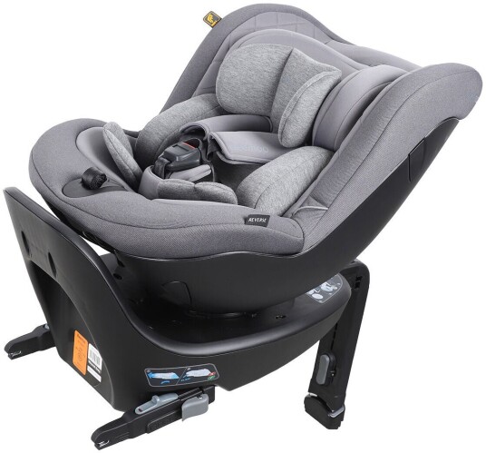 Beemoo Reverse i-Size Bakovervendt Bilstol Mineral Grey