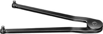AMF Haknyckel Ställbar 14-100mm/8mm Tapp