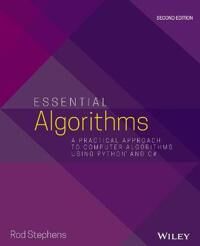 Essential Algorithms Av Rod Stephens
