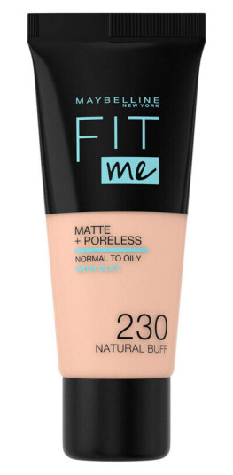 Maybelline Fit Me Foundation Matte & Poreless Natural Buff 230