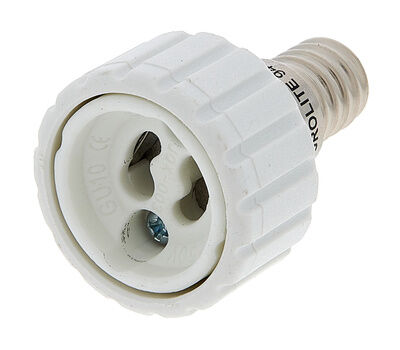 EuroLite Socket Adapter E-14 to GU-10 EuroLite Socket Adapter E-14 to GU-10