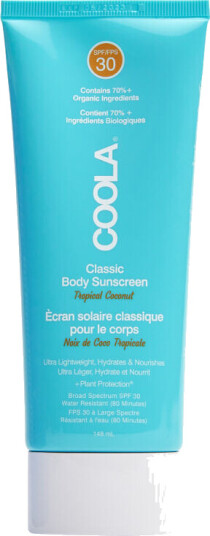 COOLA Hydrating Sunscreen Lotion SPF 30 Tropical Coconut 148ml Økologisk og Fuktighetsgivende