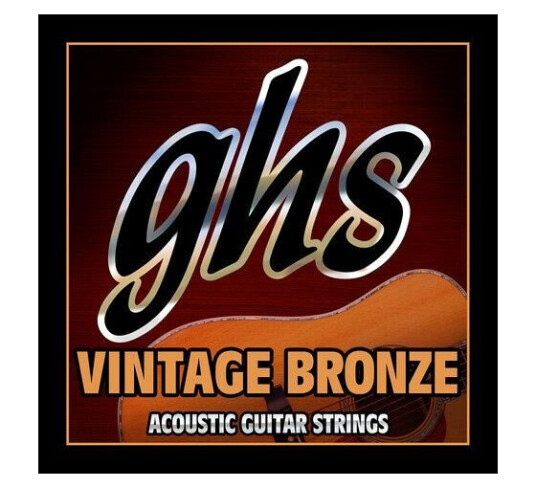 Ghs Vn-12cl Vintage Bronse 12-Strengers 010-046 Custom Light