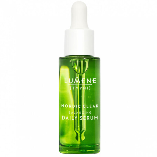 Lumene Nordic Clear Balancing Daily Serum 30 ml - Reduserer Pore Størrelse og Behandler Urenheter Lumene Nordic Clear Balancing Daily Serum 30 ml - Reduserer Pore Størrelse og Behandler Urenheter