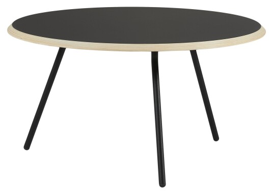 Woud Soround Sofabord Ø75x40,5 - Sort Woud Soround Sofabord Ø75x40,5 - Sort