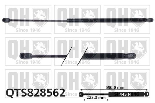 Baklukedemper QUINTON HAZELL QTS828562