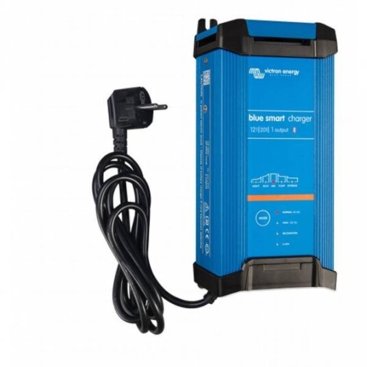 VICTRON Blue Smart IP22 Batterilader 12V 20A 1 kanal m.Bluetooth. VICTRON Blue Smart IP22 Batterilader 12V 20A 1 kanal m.Bluetooth.
