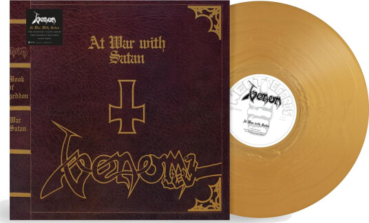 Venom At War With Satan Limited Edition Vinyl Gold