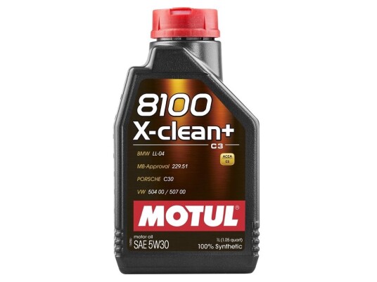 Motul 8100 X-Clean+ 5W30 1Ltr (106376) 1L Motul 8100 X-Clean+ 5W30 1Ltr (106376) 1L
