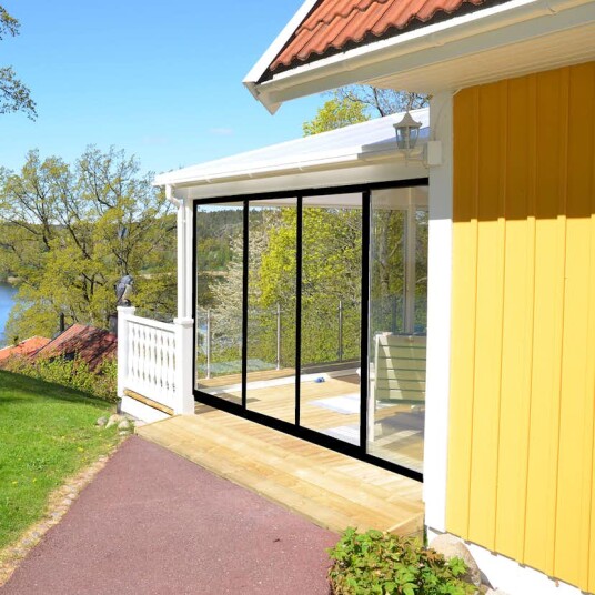 Skyvedører Landskap Stadig Sommer 4 delt Skyvedører Landskap Stadig Sommer 4 delt