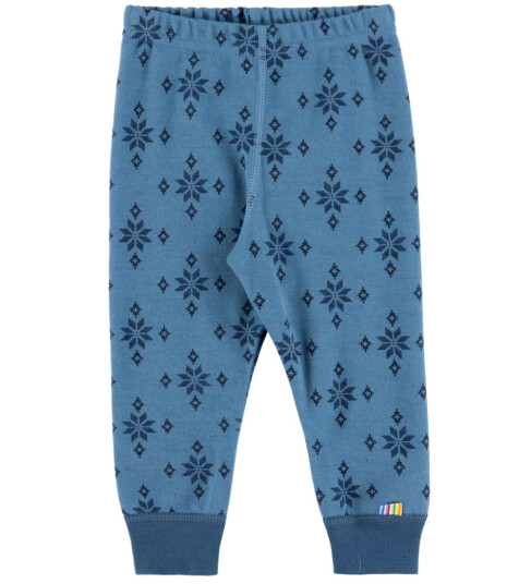 Joha Leggings Ull/Bomull Blå m. Snøfnugg Joha 100 Leggings Ull Joha Leggings Ull/Bomull Blå m. Snøfnugg Joha 100 Leggings Ull
