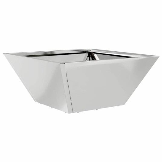  Metall Plantekasse Sett Galvanisert stål 35 x 35 x 15 cm