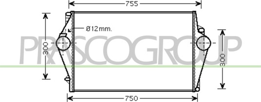 Intercooler PRASCO VV042N001
