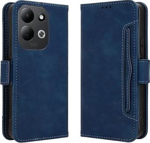 Xiaomi Redmi 17 5G/4G Kortholder Lommebokveske - blå