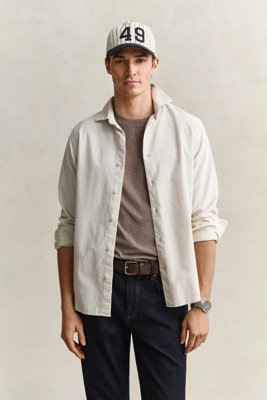 Gant Reg Baby Cord Shirt Beige XXL