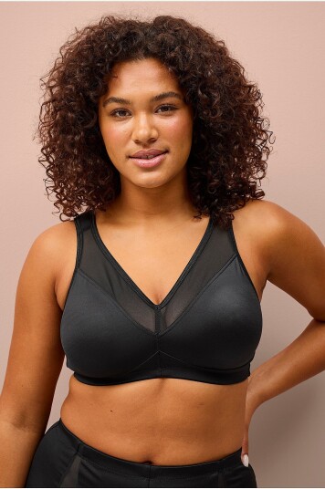 Ellos Plus Collection Myk BH Sheryl Svart
