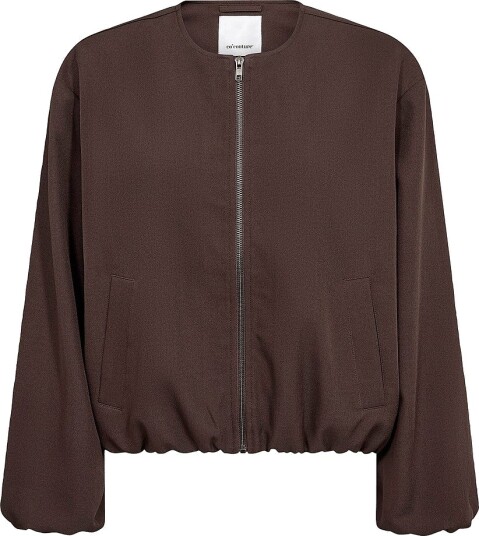 co’couture Jakke LunaCC Balloon Zip Brun