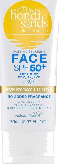 Bondi Sands Spf 50+ Everyday Face Lotion 75Ml Hvit