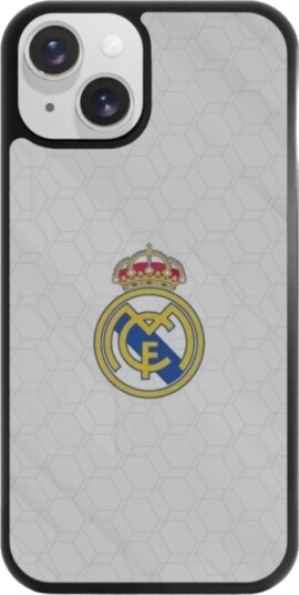 Phonecases3D iPhone 14 Real Madrid 3D mobildeksel, svart