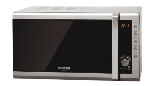 Sencor Smw 6001Ds Benkeplate 20 L 700 W Knapper Rotasjon Rustfritt Stål Venstre