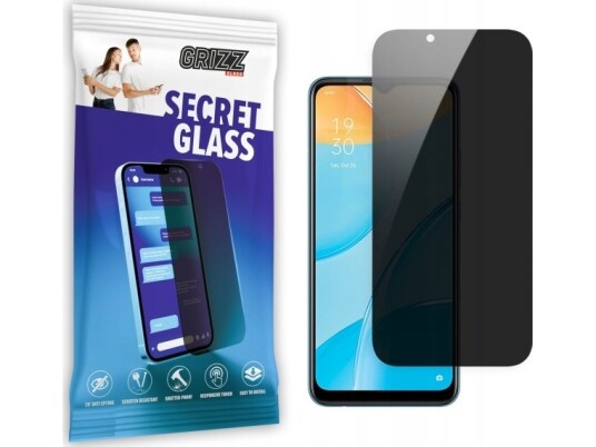 Grizzglass Grizzglass Secretglass Oppo A15 Personvernglass