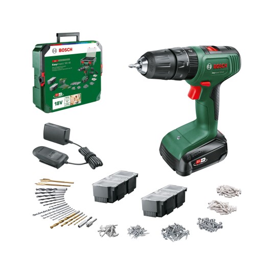 Bosch Easy Impact 18V-40 + SystemBox CORDLESS DRILL/DRIVER WITH TWO GEARS Bosch Easy Impact 18V-40 + SystemBox CORDLESS DRILL/DRIVER WITH TWO GEARS